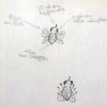 Zwei süße Fliegen Skizze