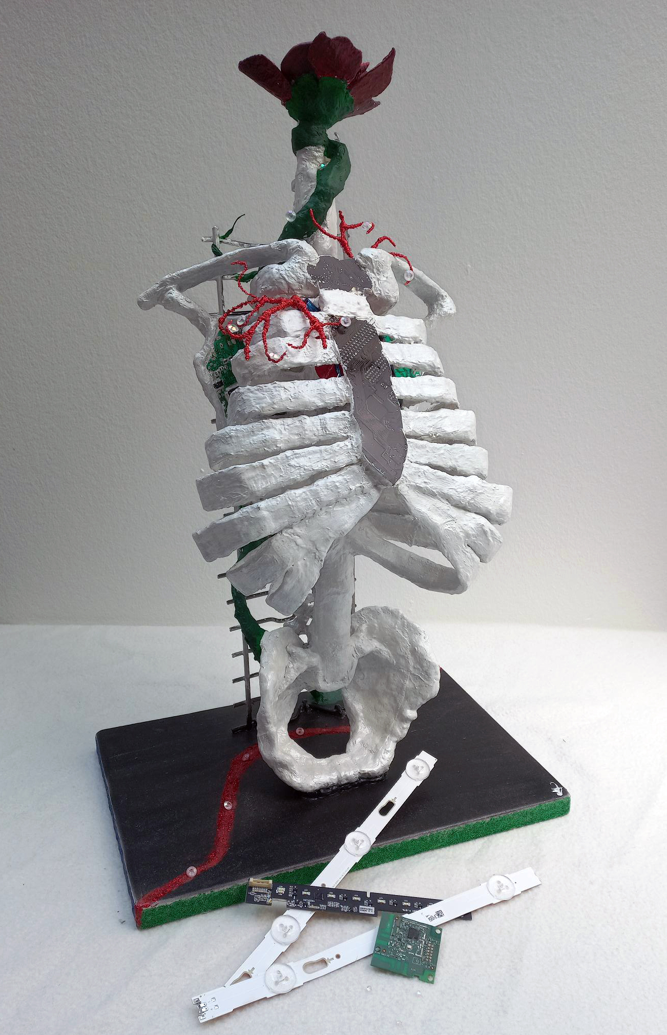 crazy mishka - kunstwerke - Der aufblühende Verstand - Upcycling Creativity