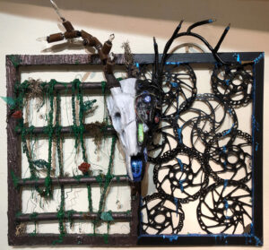 Ausbruch der geschädigten Natur