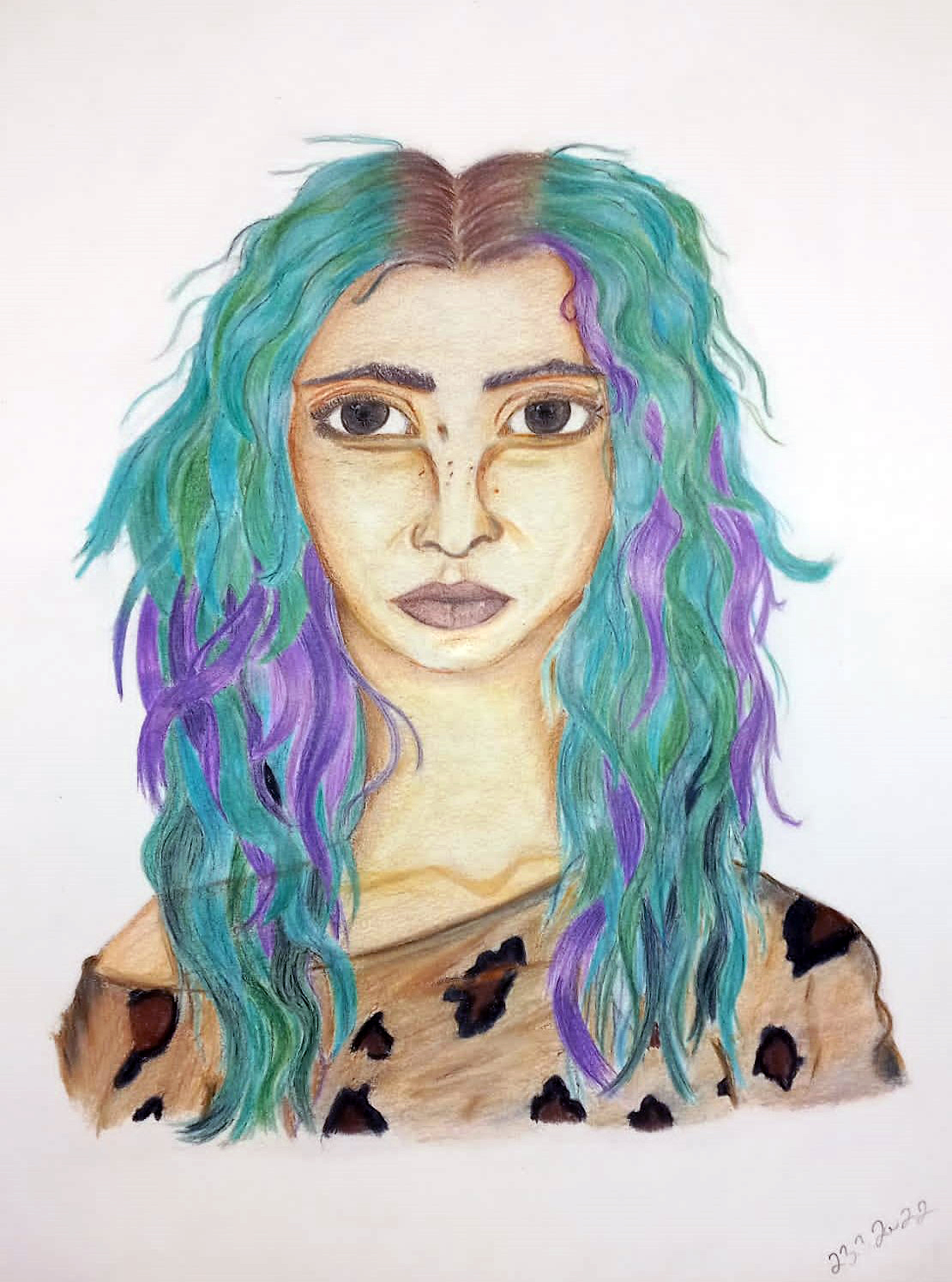 crazy mishka - kunstwerke - Selbstportrait