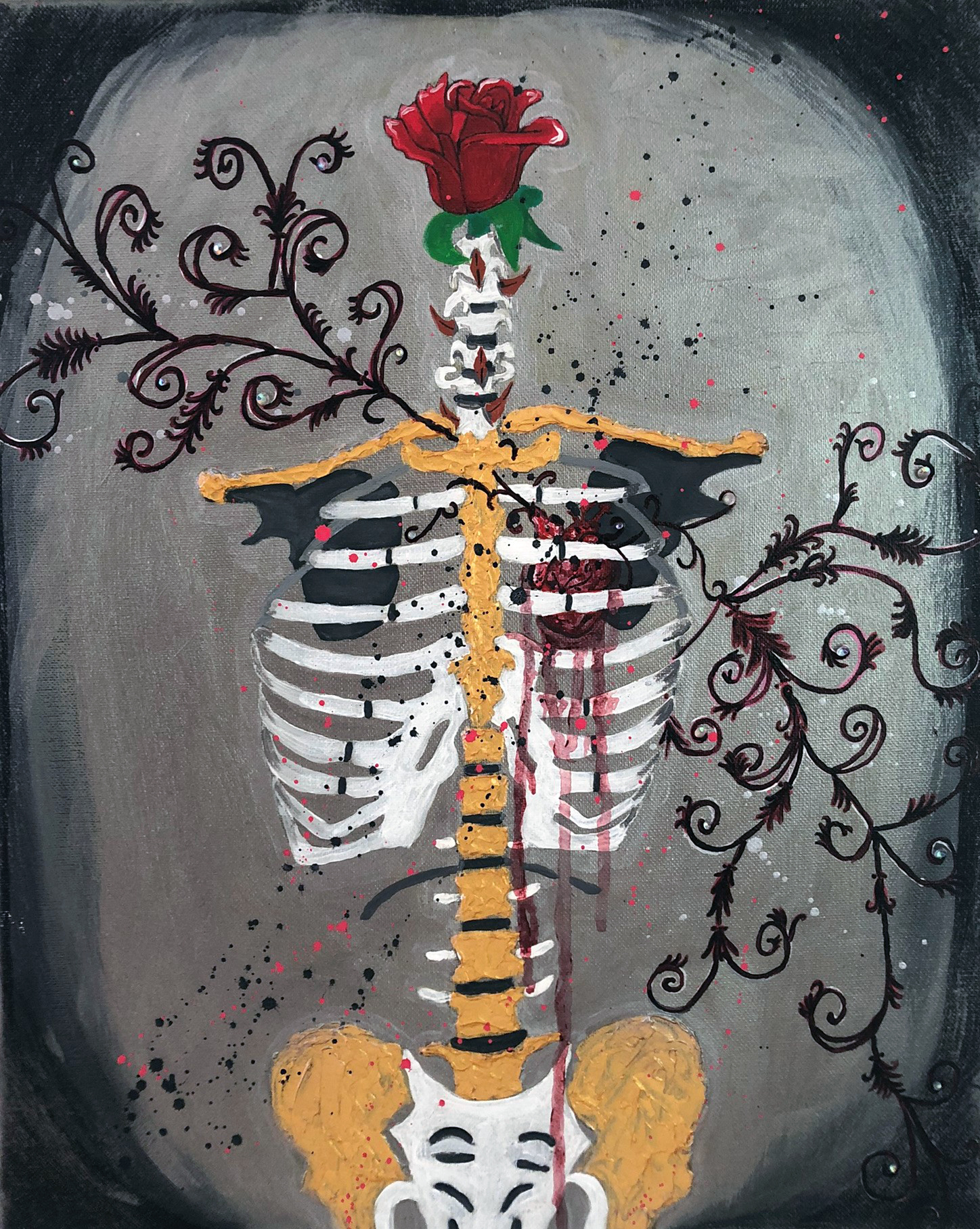 crazy mishka - kunstwerke - Der aufblühende Verstand