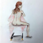 Aktübung Woman on a Chair